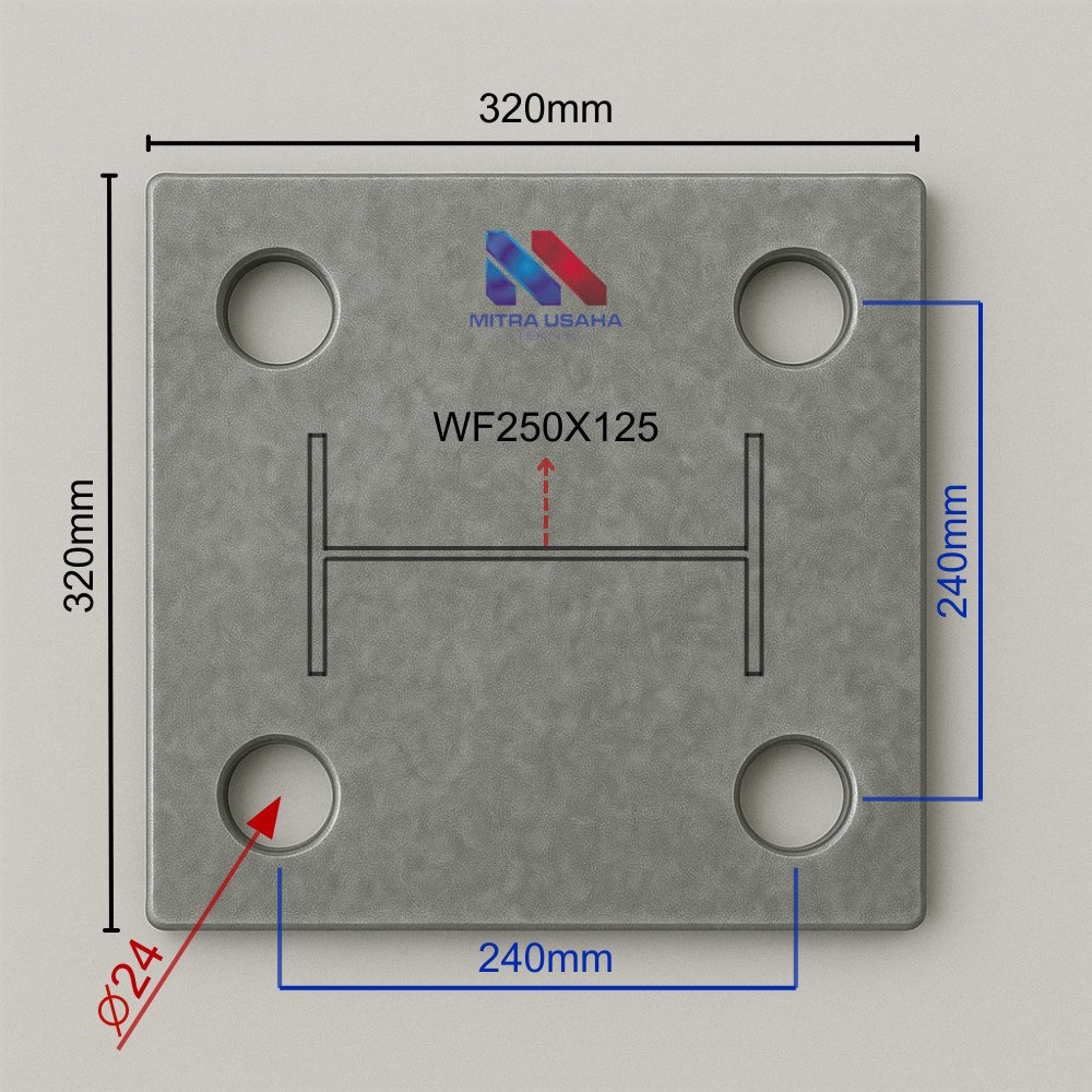 Base Plate WF250 320x320 MCJT